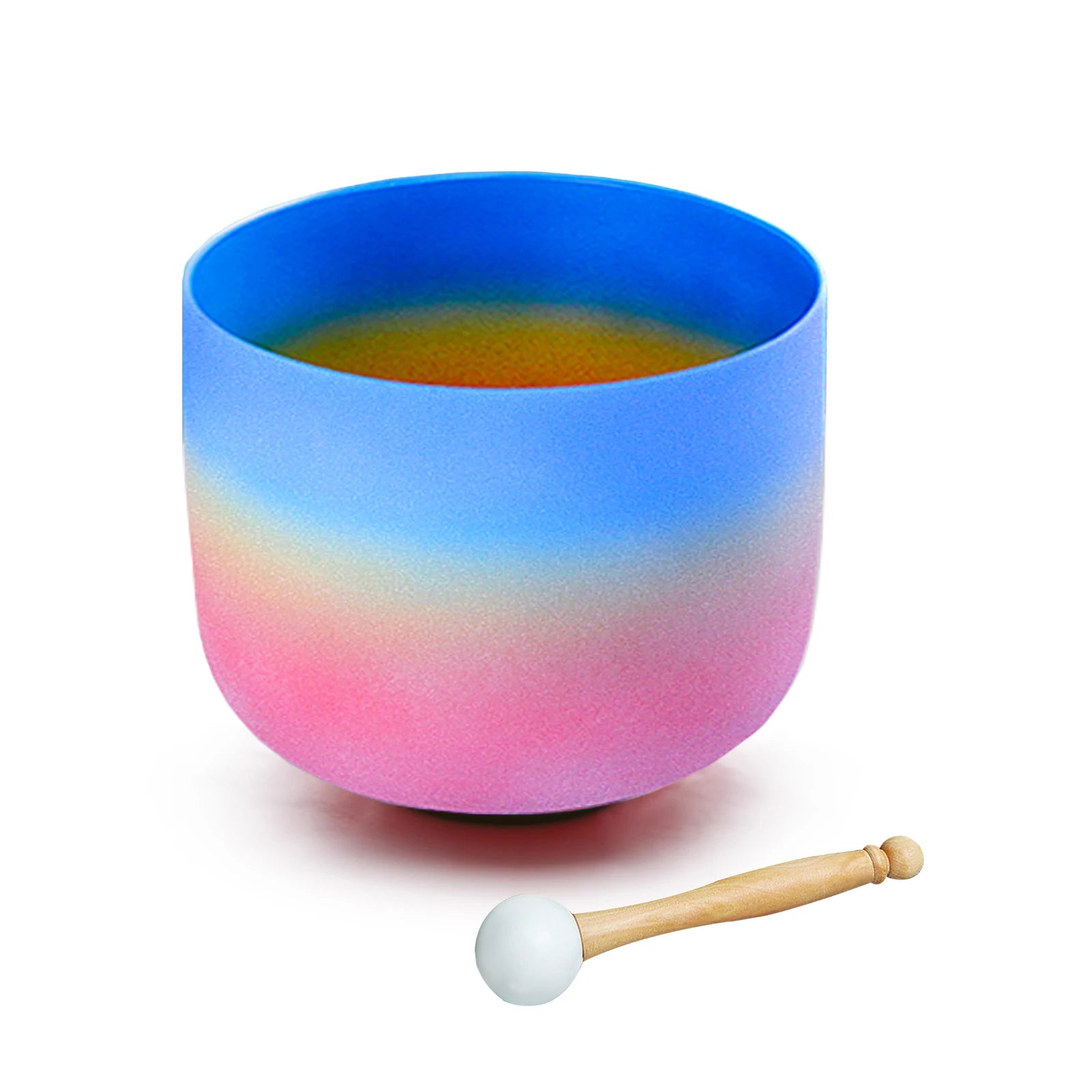 Rainbow Frosted Chakra Bowl