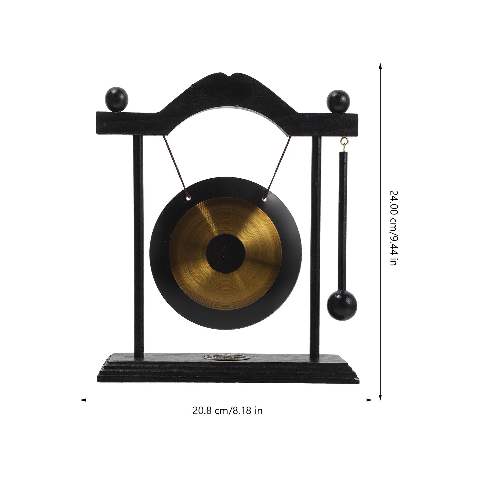 Brass Wood Gong