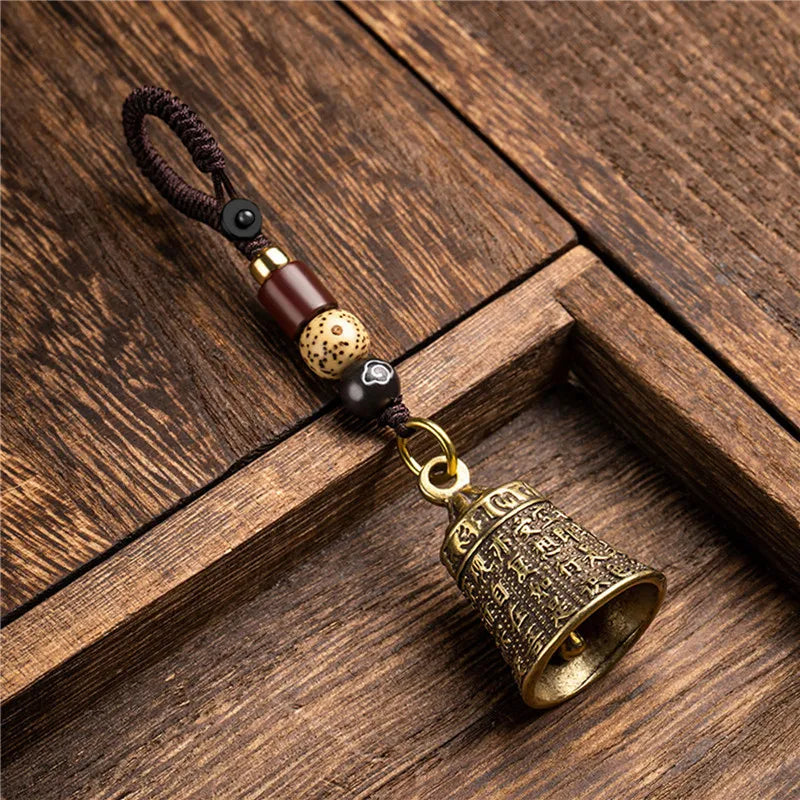 Mantra Bell Keychain