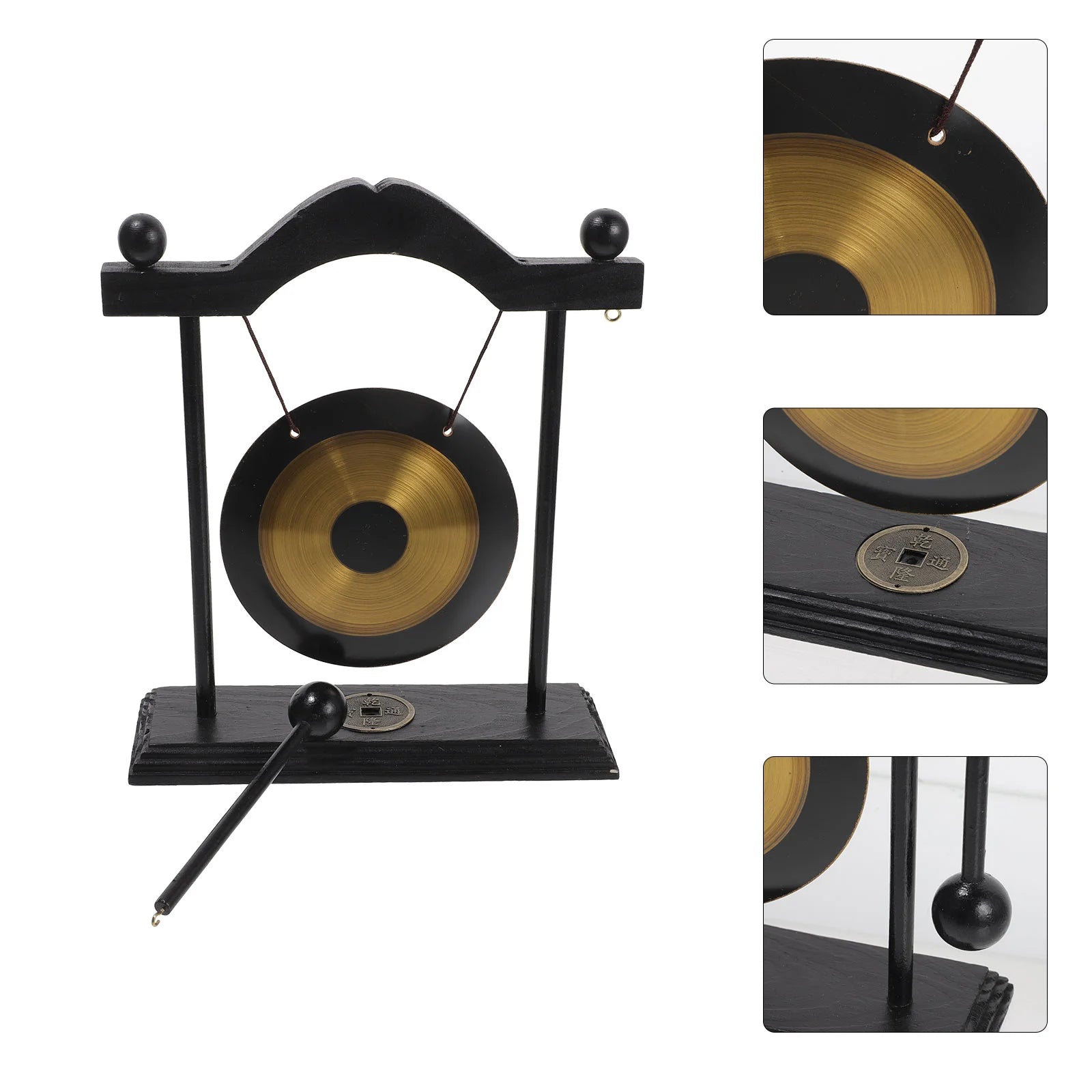 Brass Wood Gong