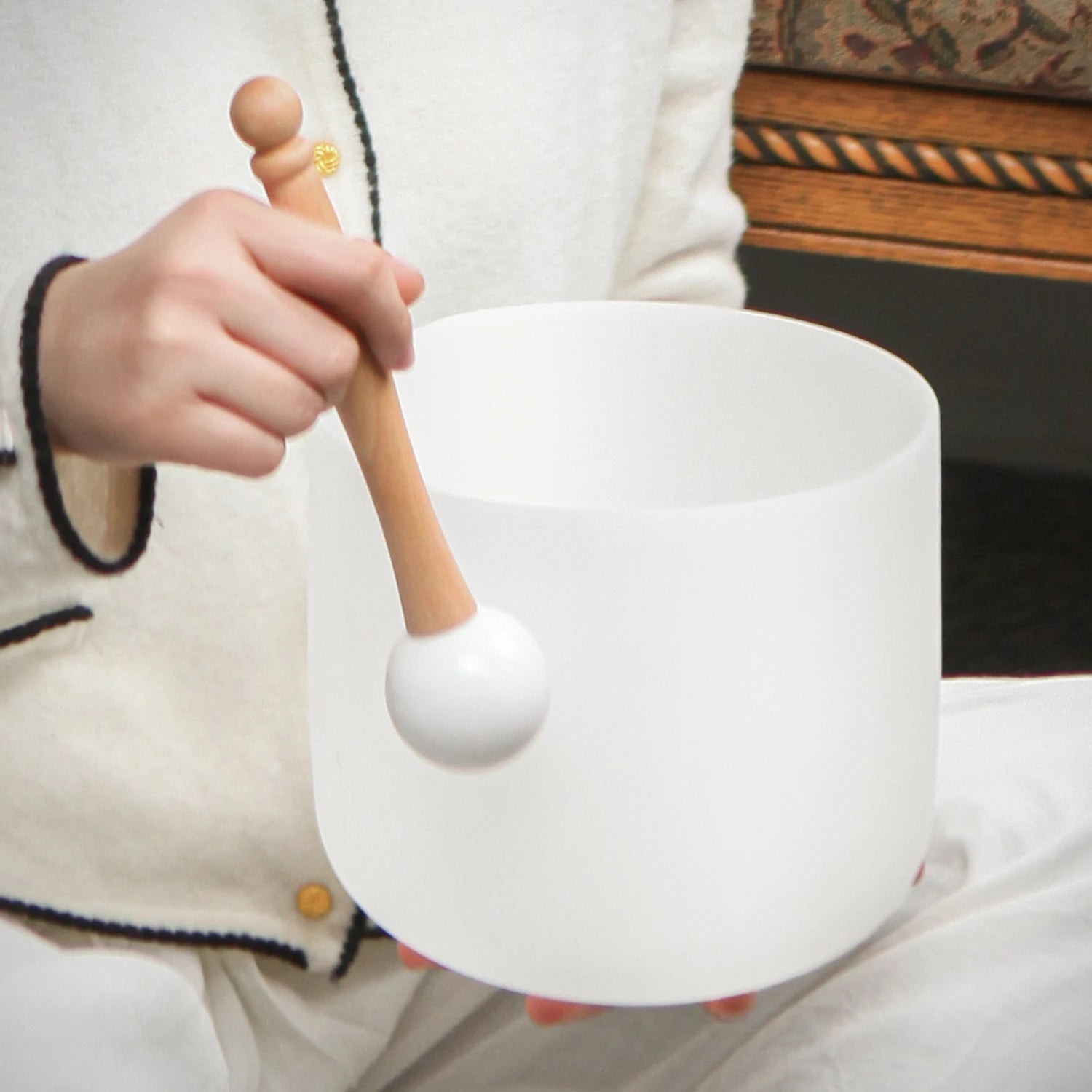Quartz Chakra Singing Bowl