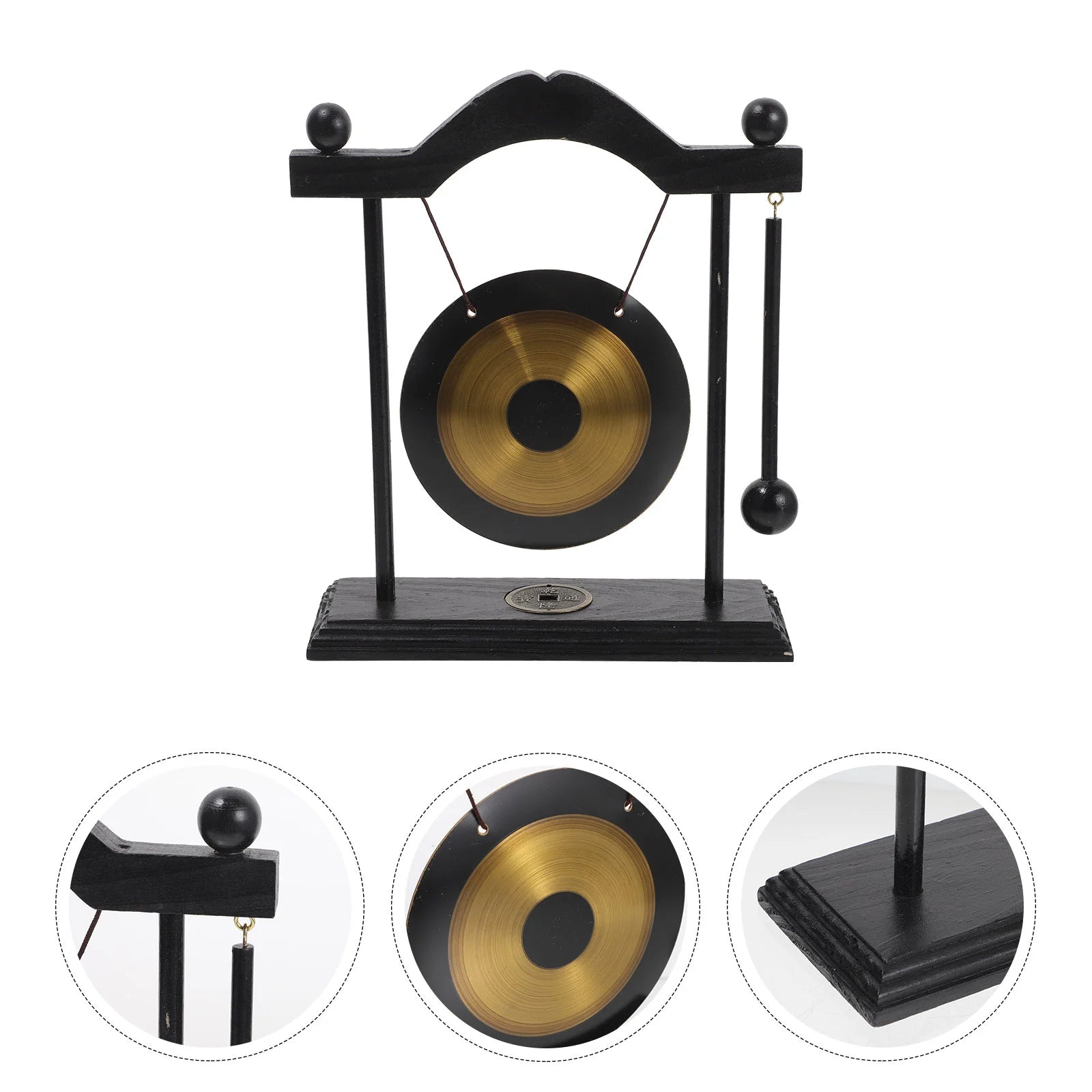 Brass Wood Gong