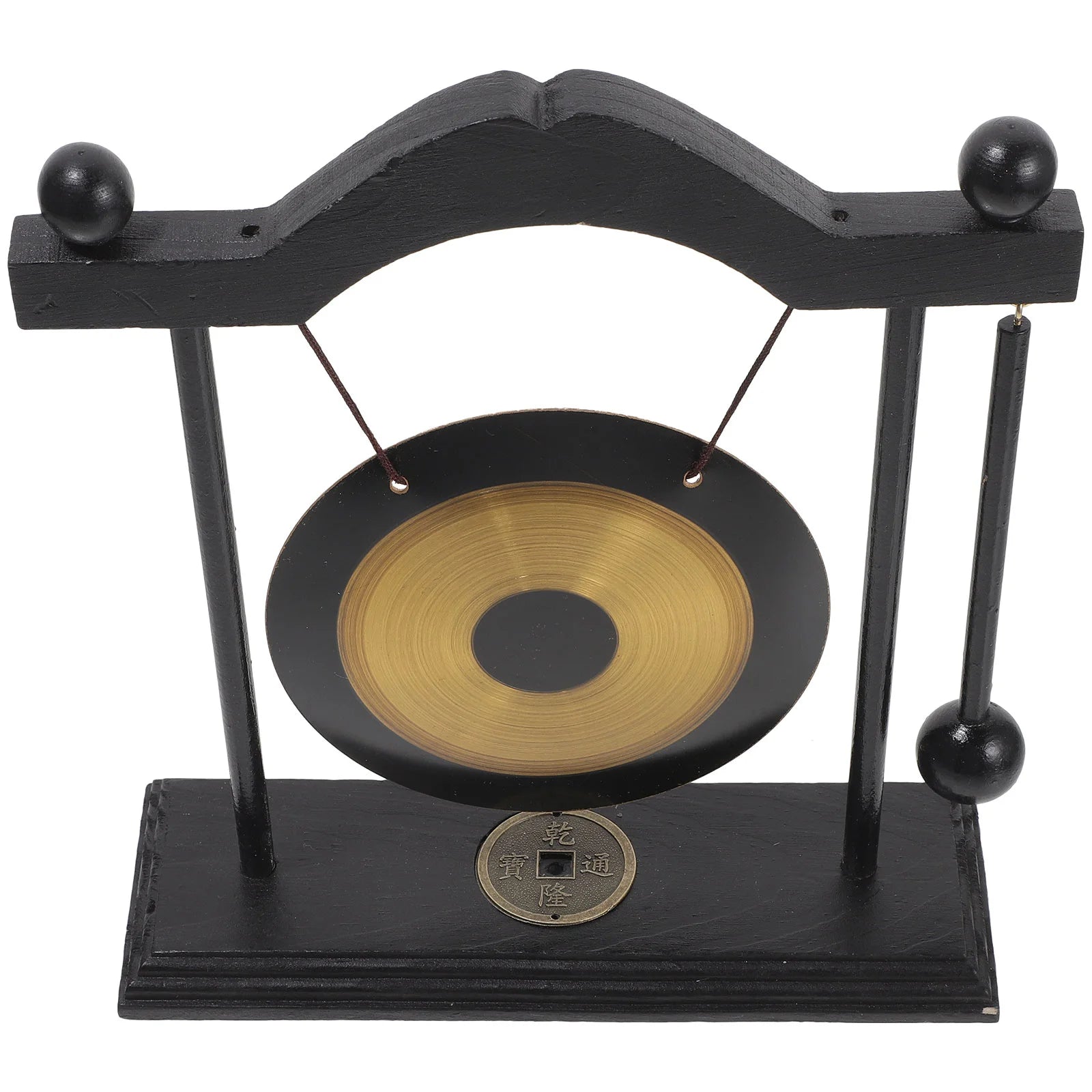 Brass Wood Gong