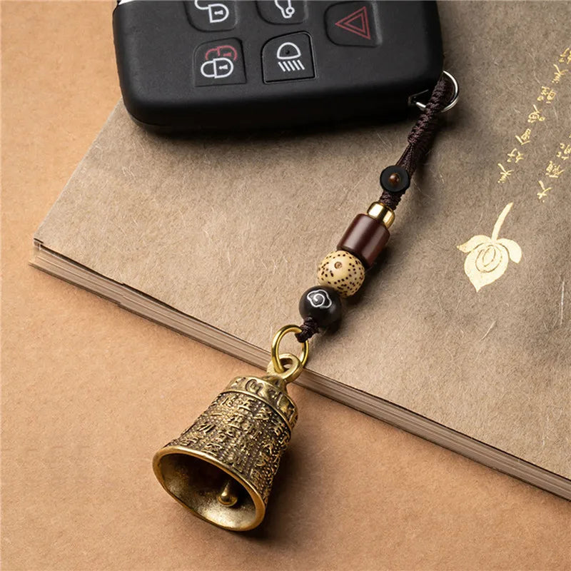 Mantra Bell Keychain