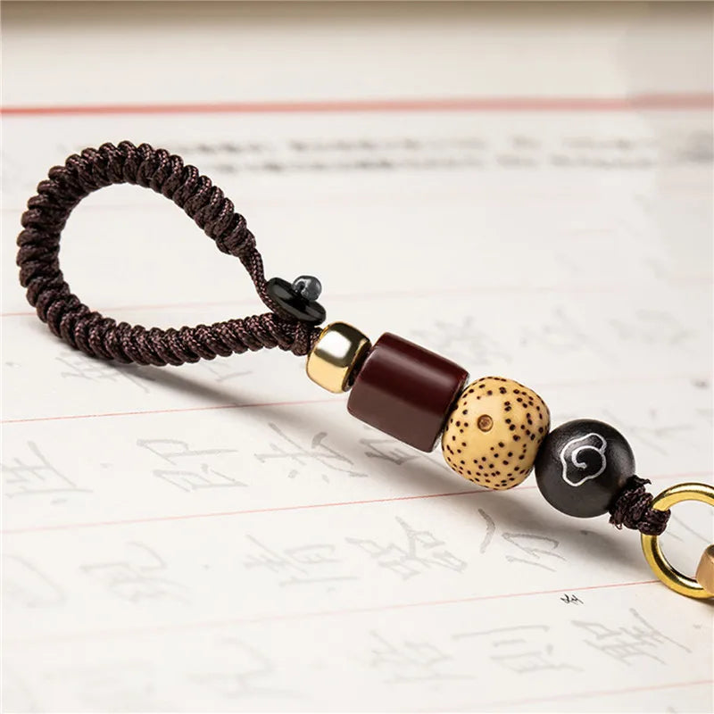 Mantra Bell Keychain