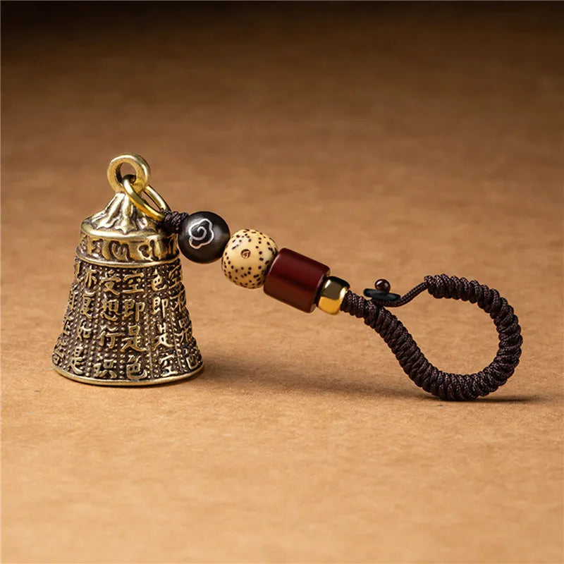 Mantra Bell Keychain