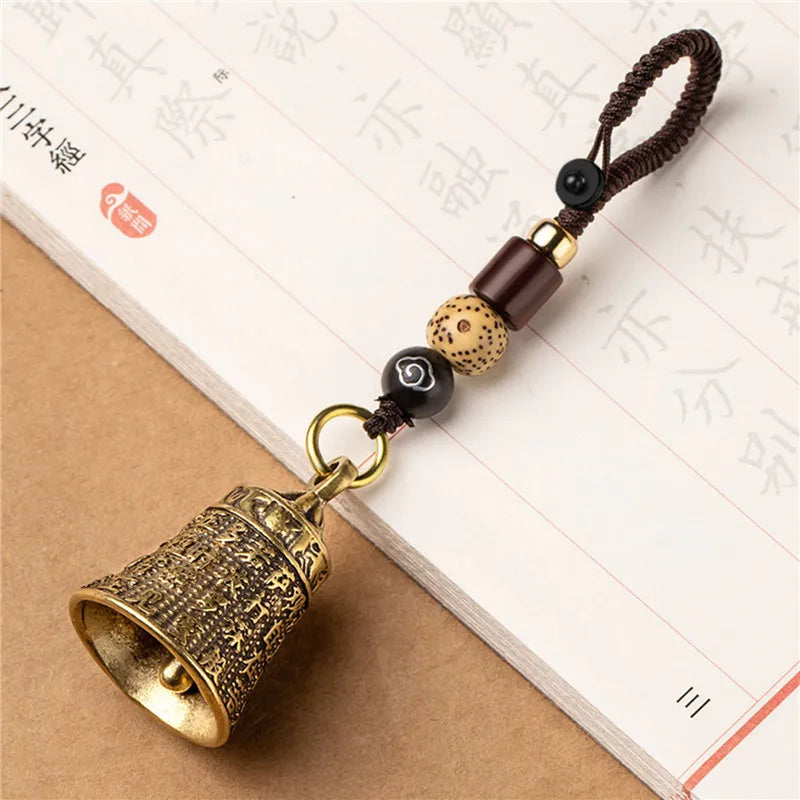 Mantra Bell Keychain