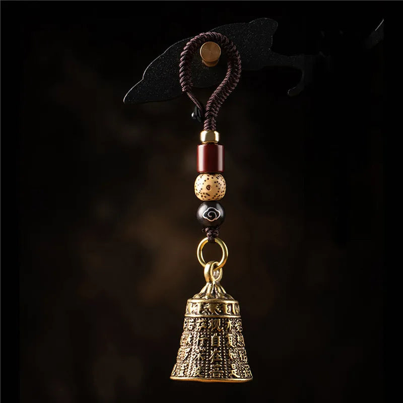 Mantra Bell Keychain