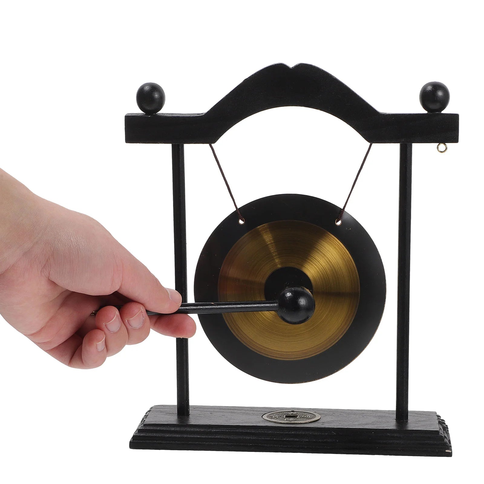Brass Wood Gong