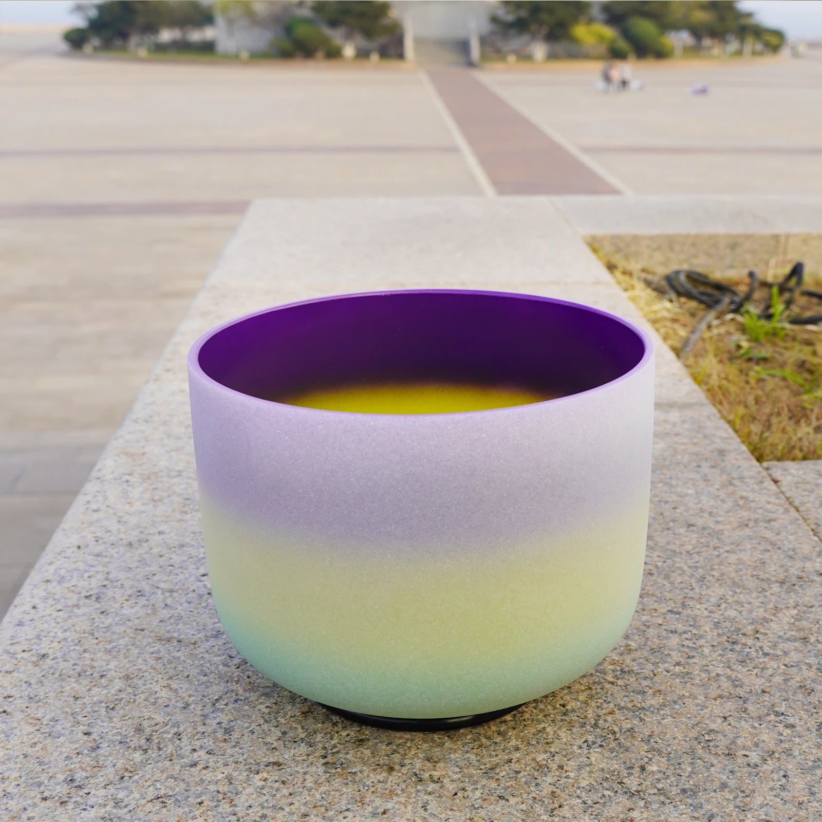 Rainbow Frosted Chakra Bowl